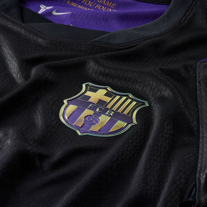 Мъжка футболна фланелка Nike FC Barcelona 2026/27 Stadium Away field purple/field purple/metallic gold 9