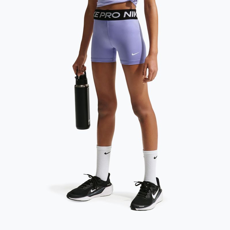 Детски шорти Nike Pro light thistle/white