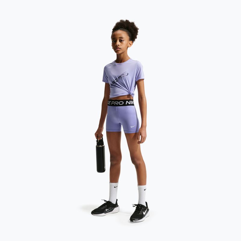 Детски къси панталони/шорти Nike Pro light thistle/white 2