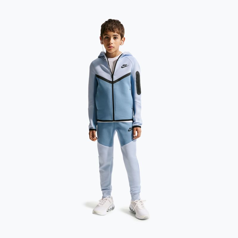 Детски суитшърт Nike Sportswear Tech Fleece Full Zip hydrogen blue/work blue/black/black 2