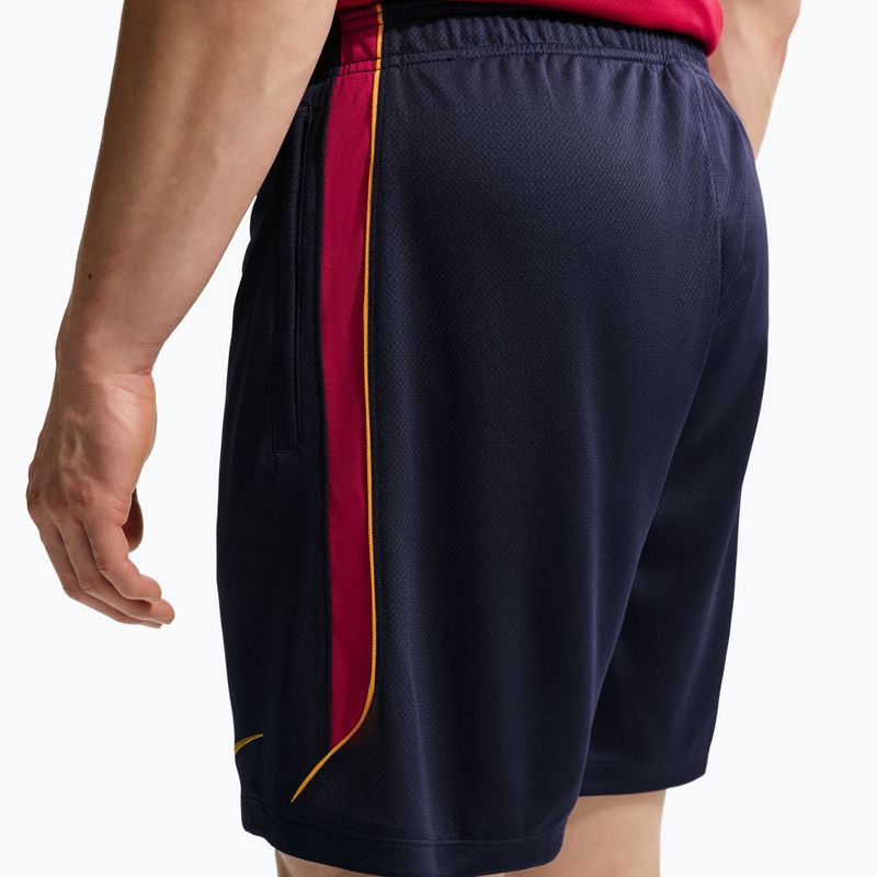 Мъжки футболни шорти Nike FC Barcelona Strike blackened blue/noble red/mineral yellow 6