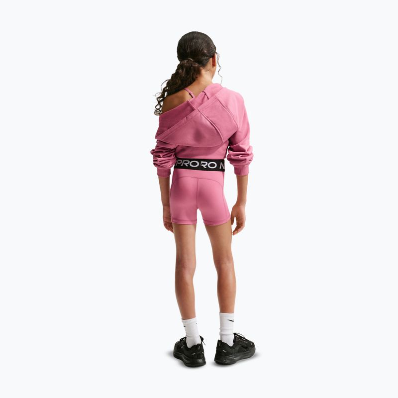 Детски шорти Nike Pro peony/white 3