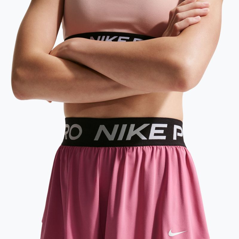 Детски къси панталони/шорти Nike Pro Dri-Fit 2in1 peony/black/white 4