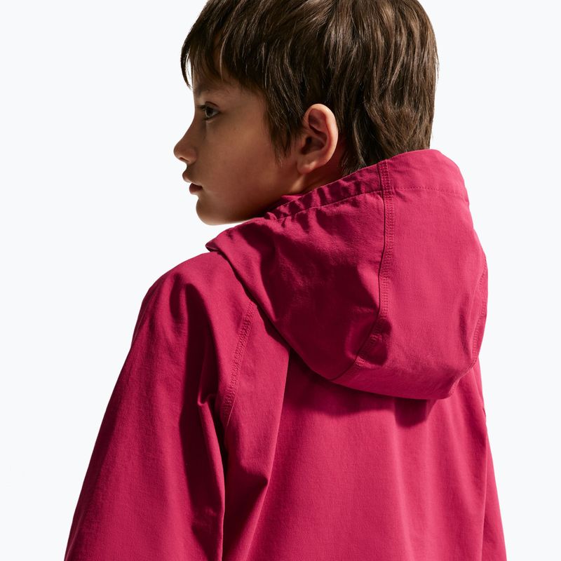 Детско футболно яке Nike FC Barcelona Tech Full Zip noble red/black/mineral yellow 5