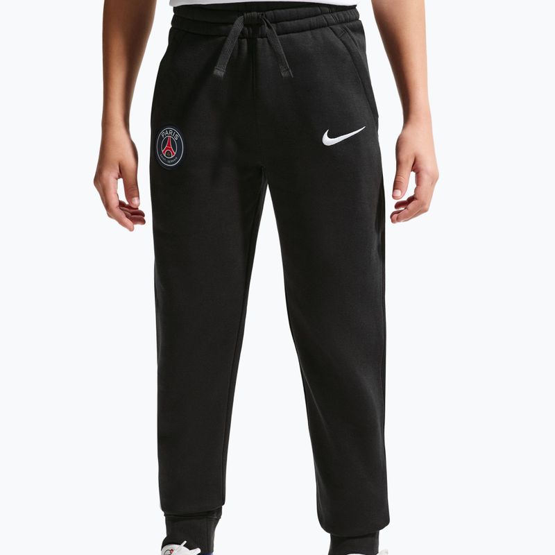 Детски панталони Nike Paris Saint-Germain Club Fleece Jogger black/white 5