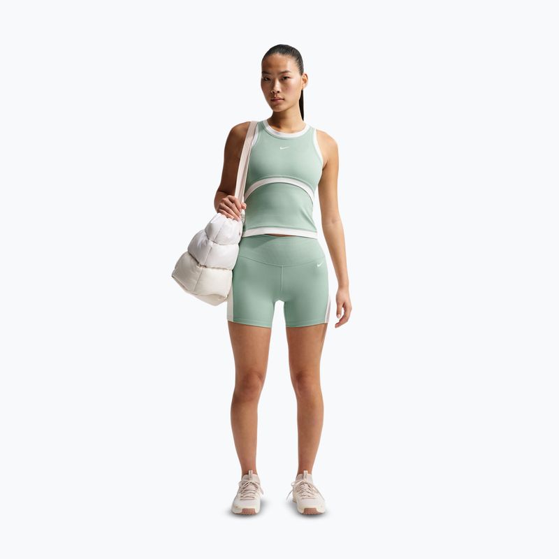 Дамска тренировъчна тениска Nike One Dri-Fit steam/white/white 2