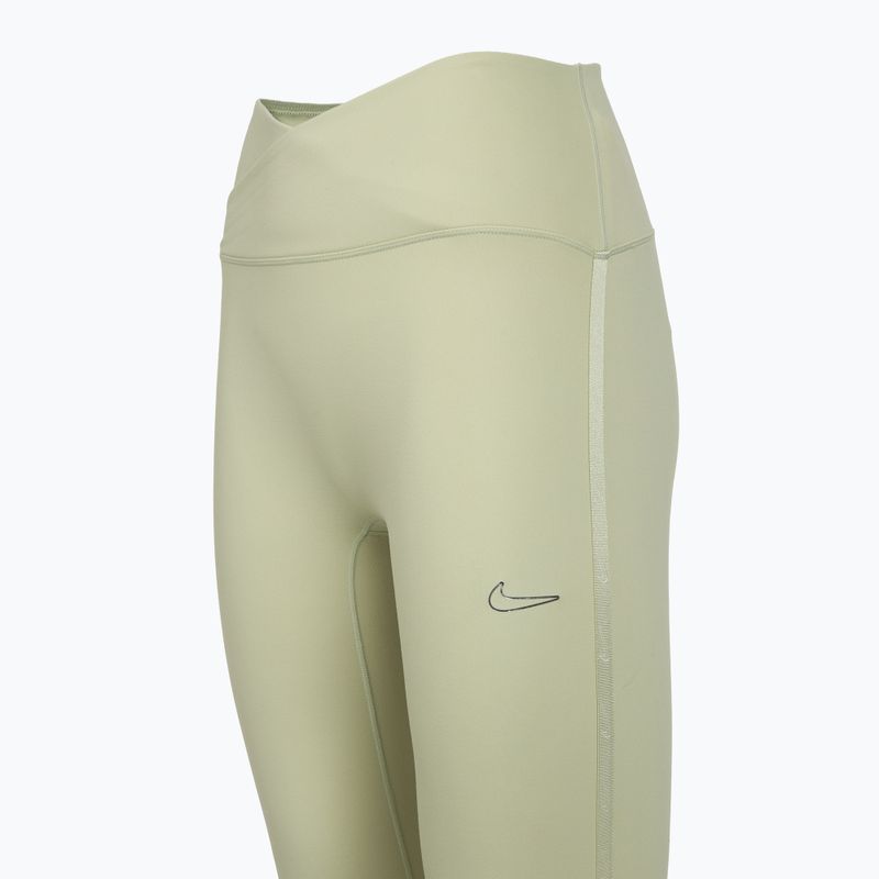 Дамски клин Nike One High-Waisted Seamless olive aura 3