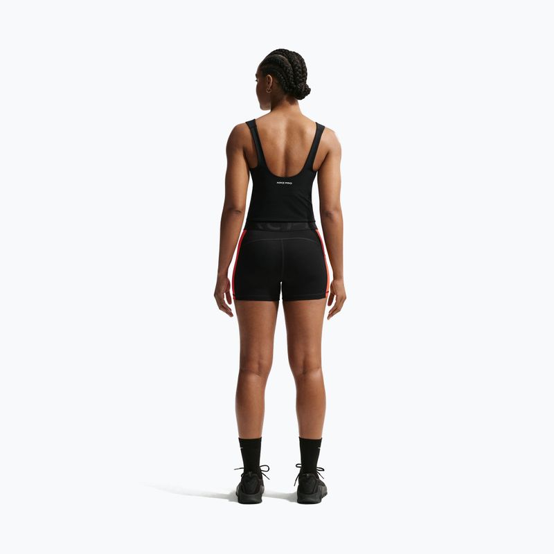 Дамска тренировъчна тениска Nike Pro Sculpt Medium Support Padded Tank black/white 3