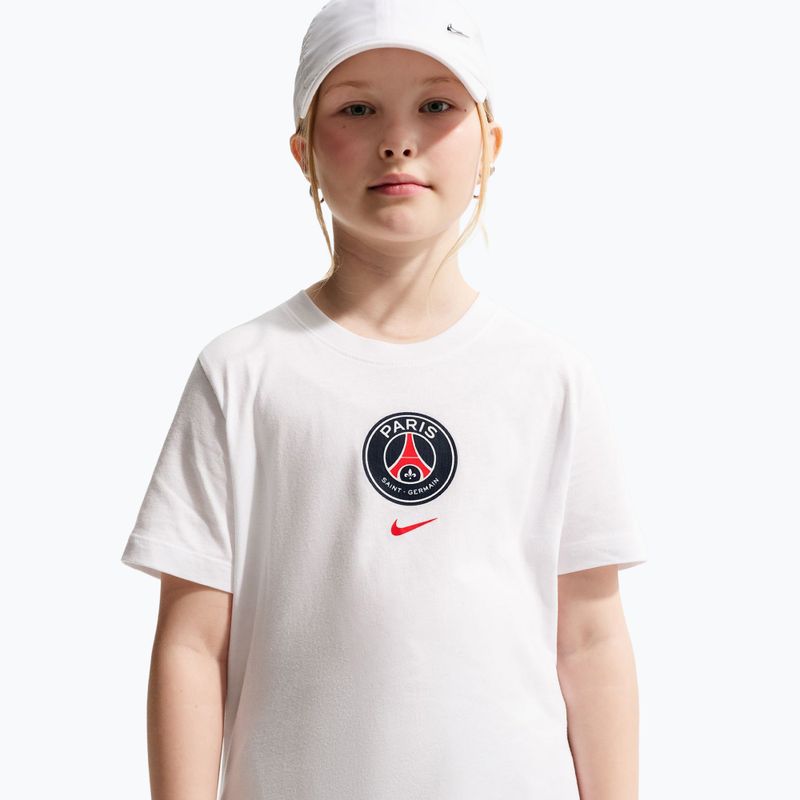 Детска тениска Nike Paris Saint-Germain Soccer white 4
