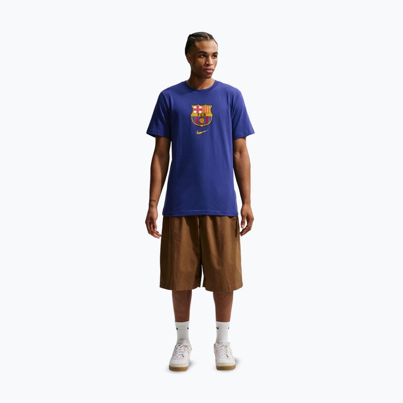 Мъжка тениска Nike FC Barcelona Soccer deep royal blue 2