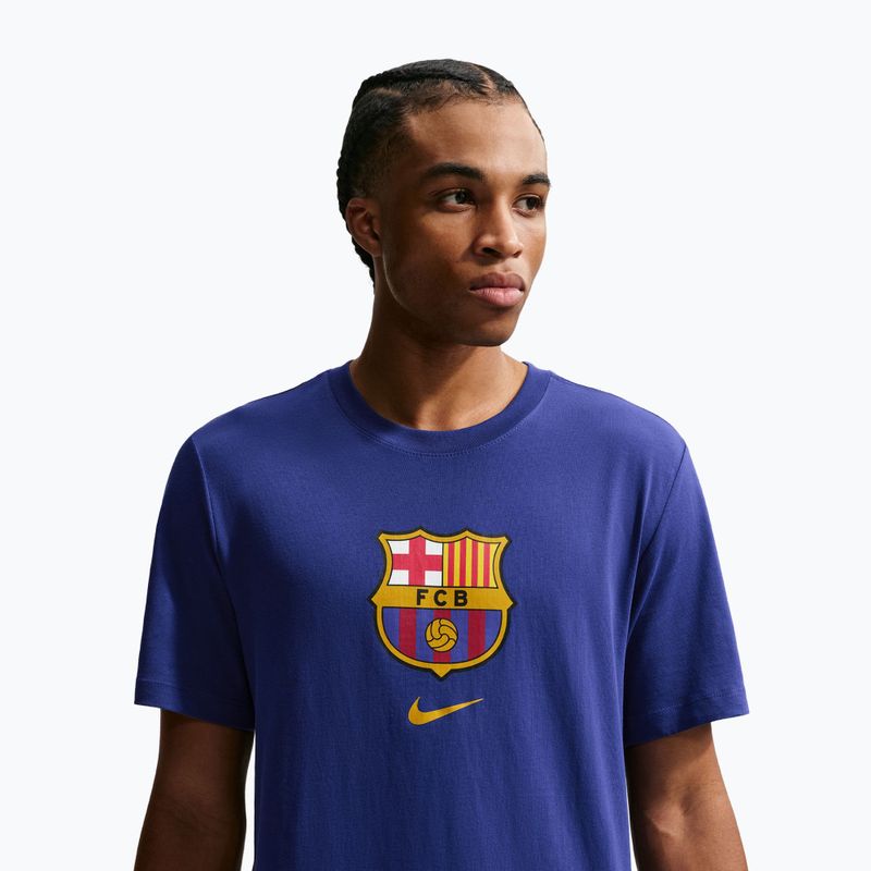 Мъжка тениска Nike FC Barcelona Soccer deep royal blue 5