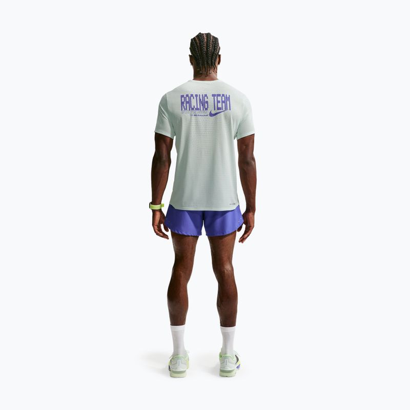 Мъжка тениска за бягане Nike AeroSwift Dri-Fit ADV barely green/lapis 3