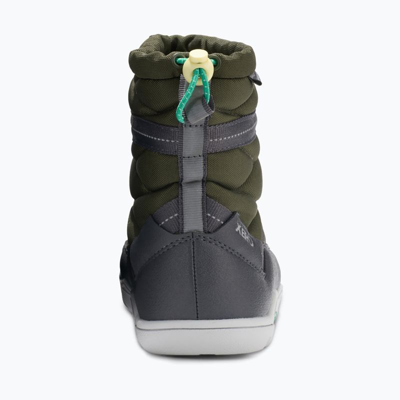 Детски обувки barefoot Xero Shoes Alpine Pull On army green 4