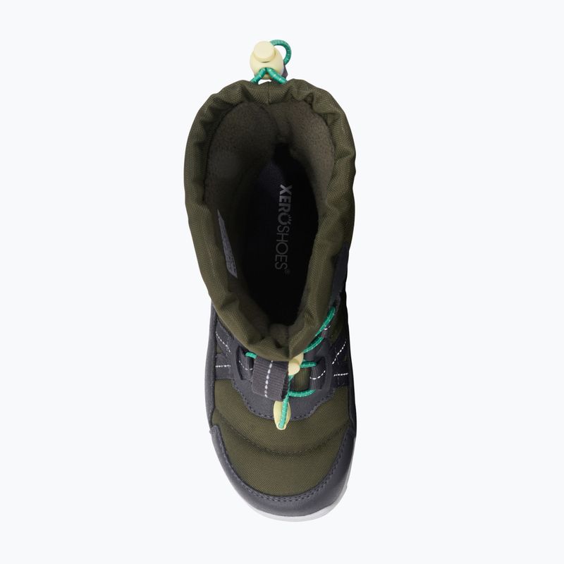 Детски обувки barefoot Xero Shoes Alpine Pull On army green 6
