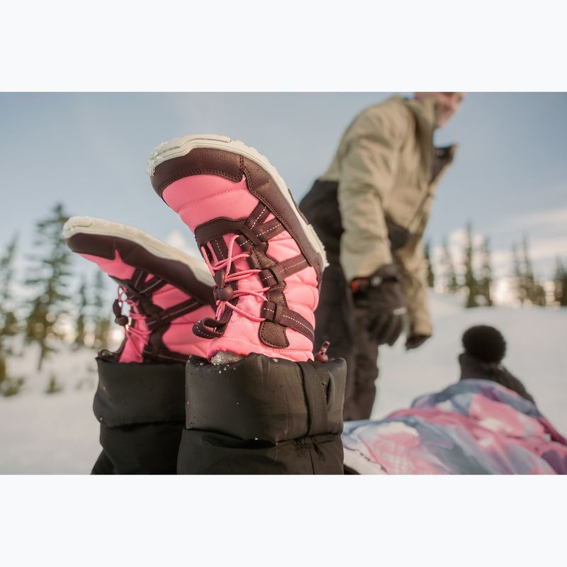 Детски обувки barefoot Xero Shoes Alpine Pull On pink 11