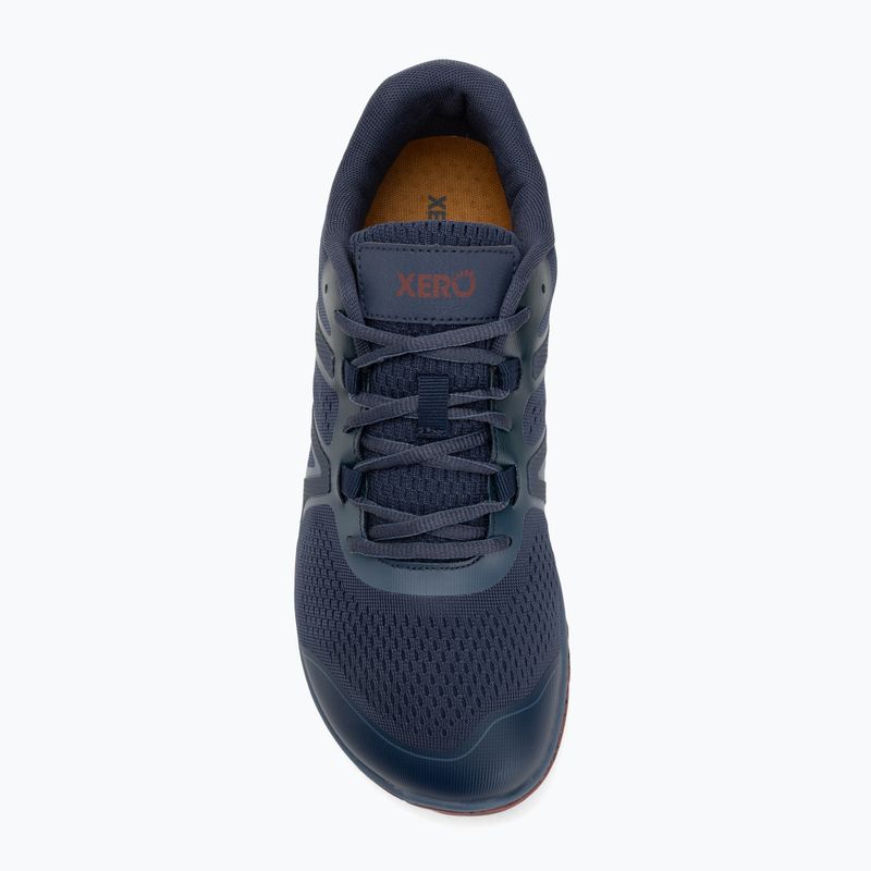 Мъжки обувки barefoot Xero Shoes HFS II vinage indigo/red orche 5