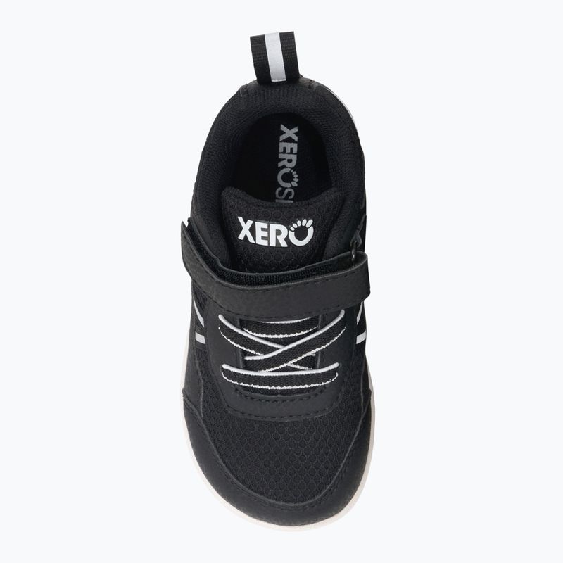 Детски обувки barefoot Xero Shoes Prio black/white 5