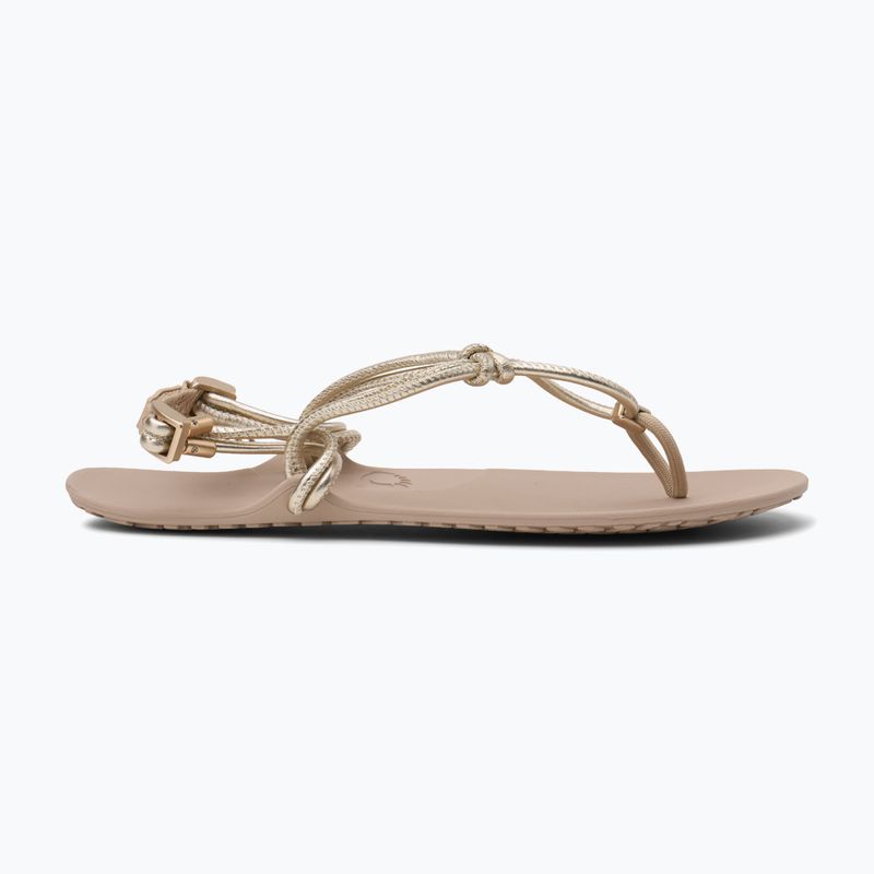 Дамски сандали barefoot Xero Shoes Genesis gold metallic 2