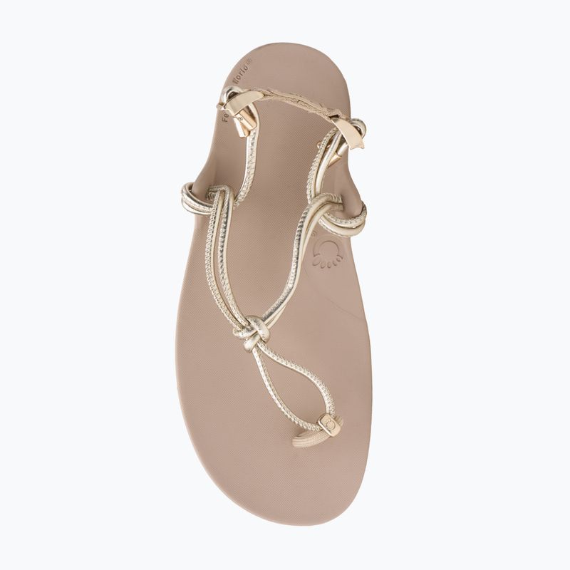 Дамски сандали barefoot Xero Shoes Genesis gold metallic 7