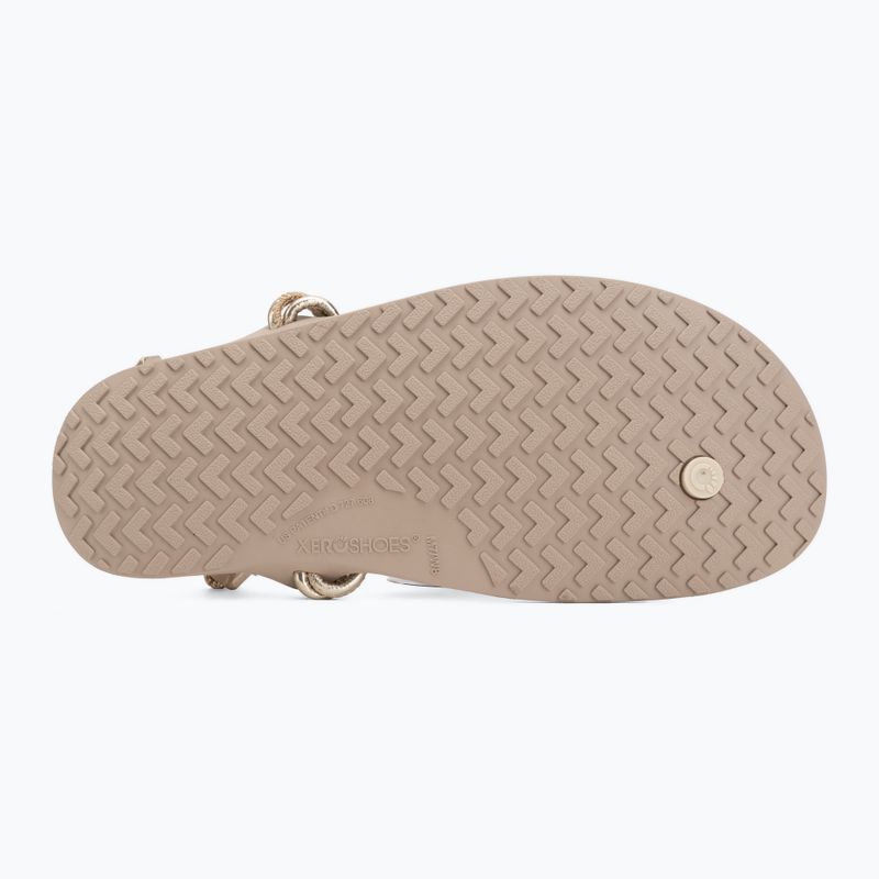 Дамски сандали barefoot Xero Shoes Genesis gold metallic 4