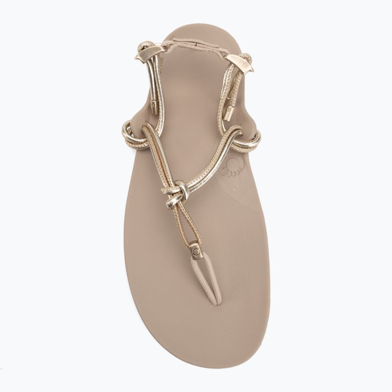 Дамски сандали barefoot Xero Shoes Genesis gold metallic 5