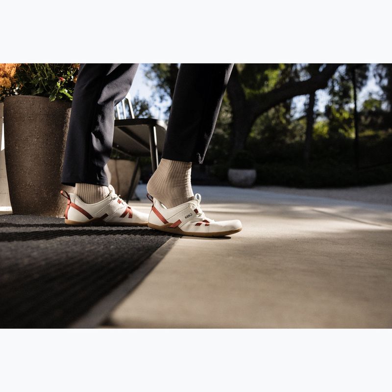 Дамски обувки barefoot Xero Shoes Prio Easy On egret/burnt brick 8