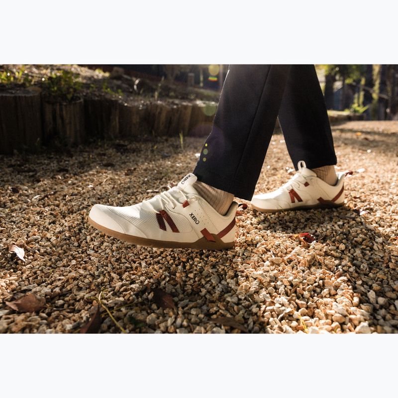 Дамски обувки barefoot Xero Shoes Prio Easy On egret/burnt brick 9