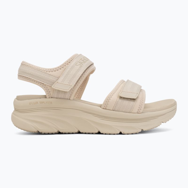 Дамски сандали SKECHERS D'Lux Walker Adored Days beige 2