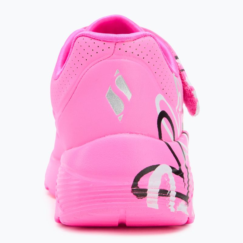 Детски обувки SKECHERS Uno Lite Love Levitate hot pink/multi 6