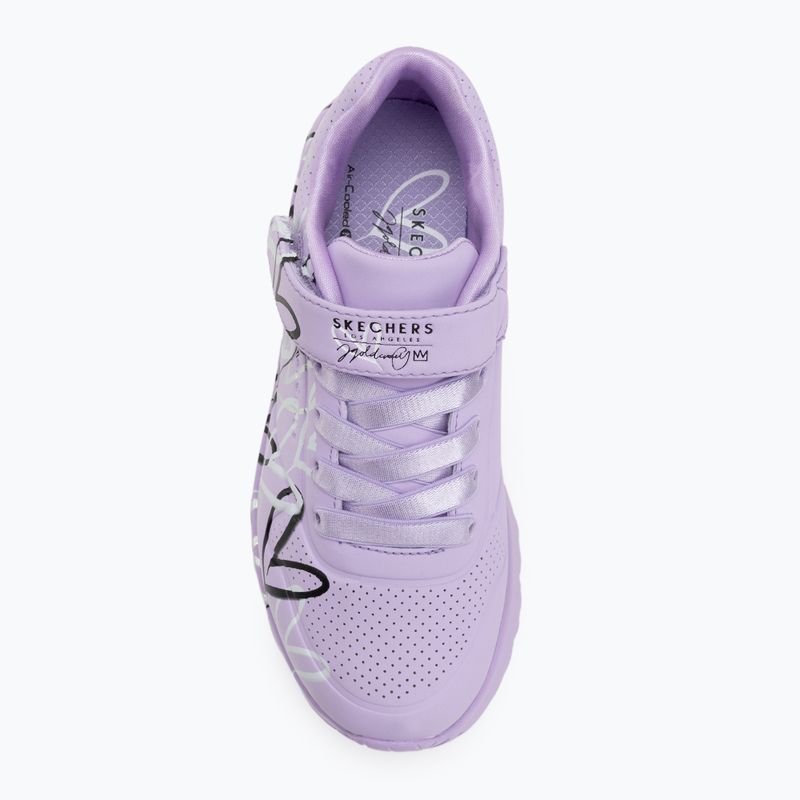 Детски обувки SKECHERS Uno Lite Love Levitate lavender/multi 5