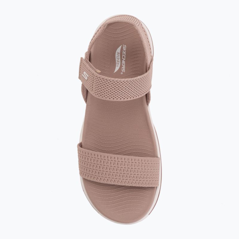 Дамски сандали SKECHERS Go Walk Arch Fit 2.0 purple 5