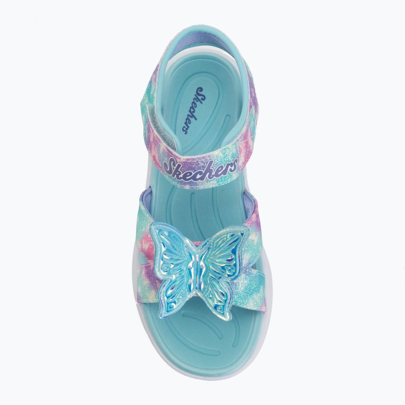 Детски сандали SKECHERS Jumpsters Butterfly Brites blue 5