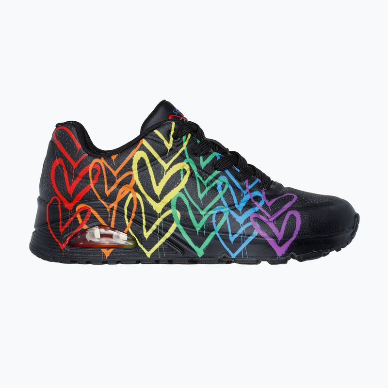 Дамски обувки SKECHERS Uno Full Of Love black 2