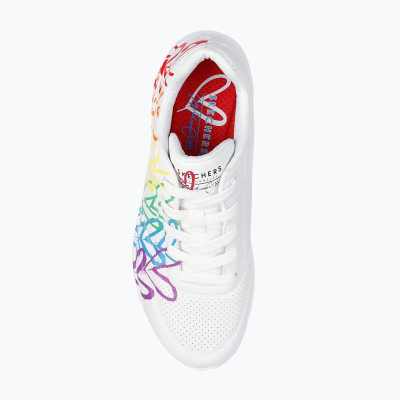 Дамски обувки SKECHERS Uno Full Of Love white 5