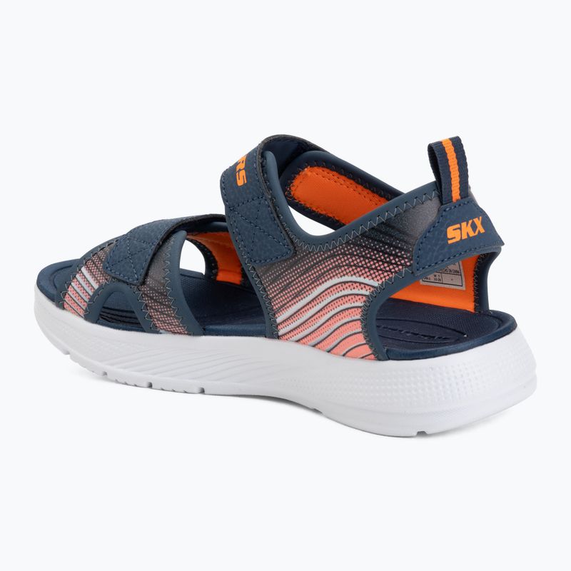 Детски сандали SKECHERS Microspec-Splash blue 3