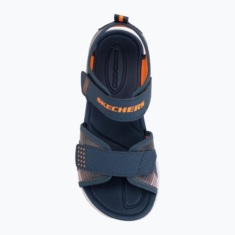 Детски сандали SKECHERS Microspec-Splash blue 5