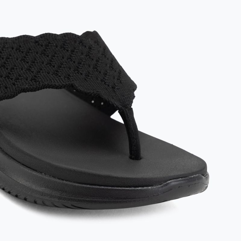 Дамски чехли SKECHERS Ultra Flex 3.0 Rhythm Waves black 7
