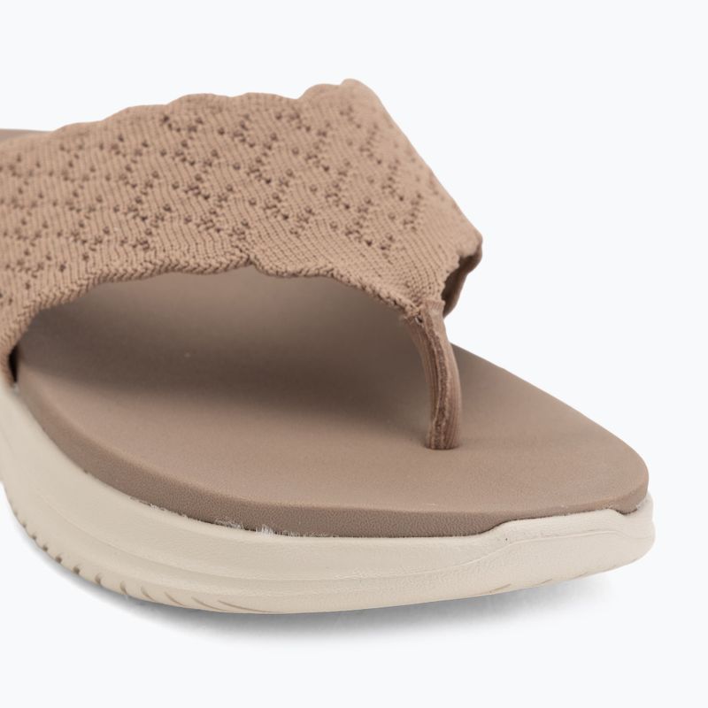 Дамски чехли SKECHERS Ultra Flex 3.0 Rhythm Waves brown 7