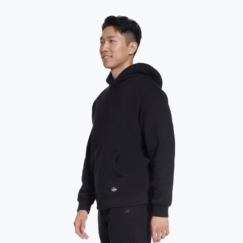 Мъжки суитшърт SKECHERS Max Soft Hoodie black 3