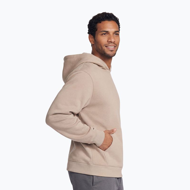 Мъжки суитшърт SKECHERS Max Soft Hoodie brown 3