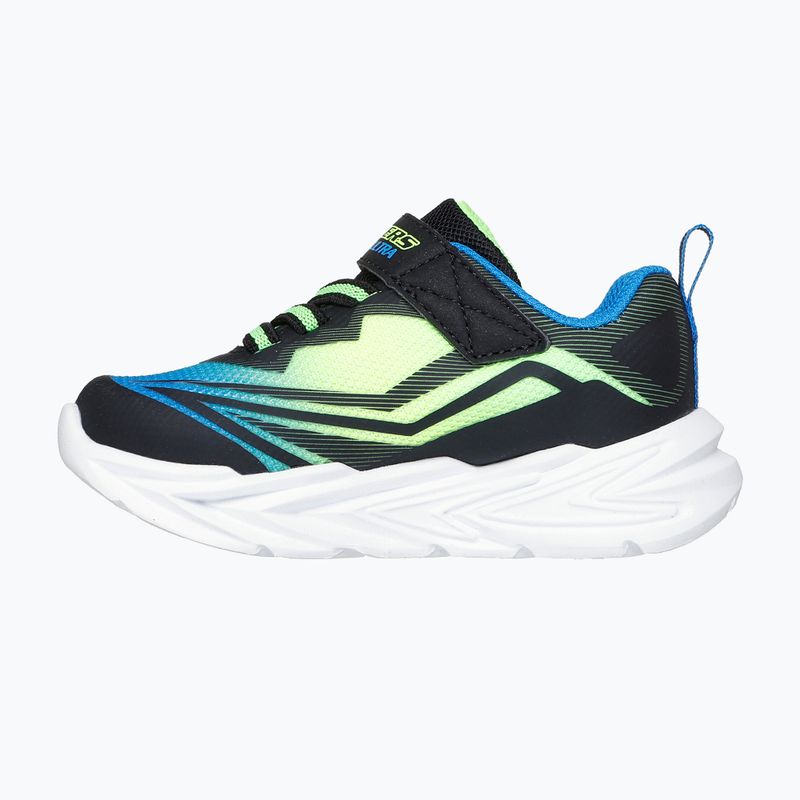 Детски обувки SKECHERS Flex-Glow Ultra black/blue/lime 3