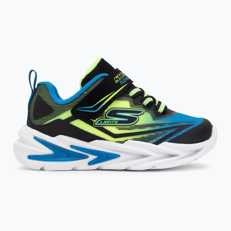 Детски обувки SKECHERS Flex-Glow Ultra black/blue/lime 2