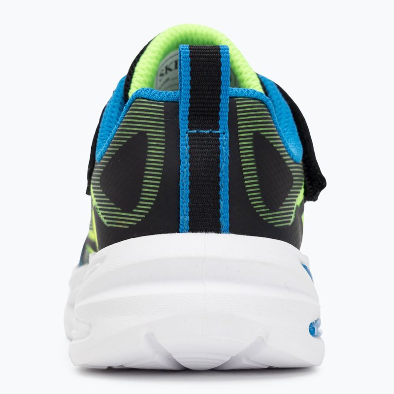 Детски обувки SKECHERS Flex-Glow Ultra black/blue/lime 6