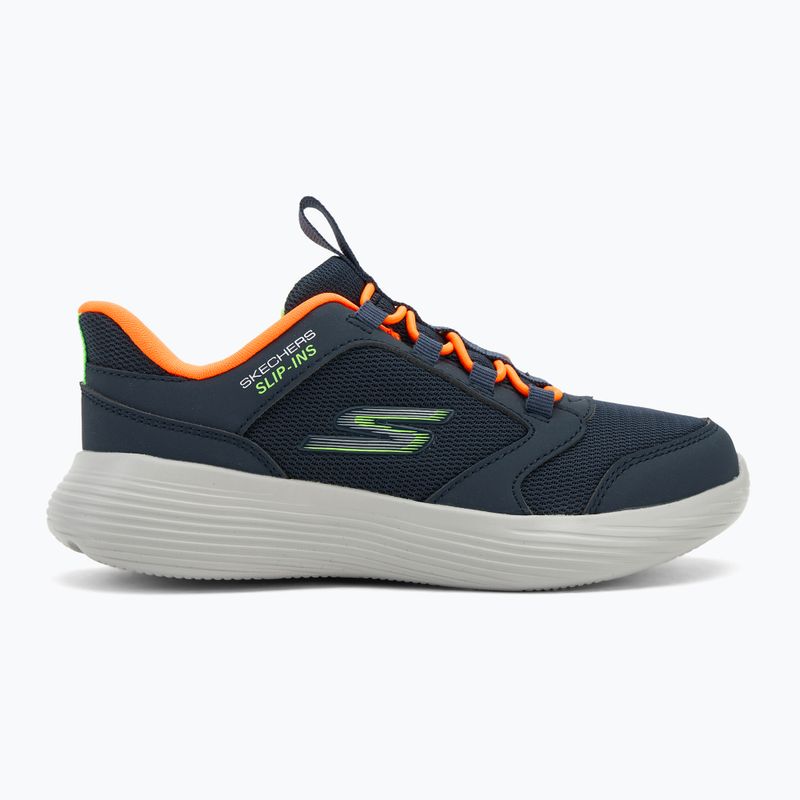 Детски обувки SKECHERS Go Run 400 V2 Turbo-Brisk navy/orange 2