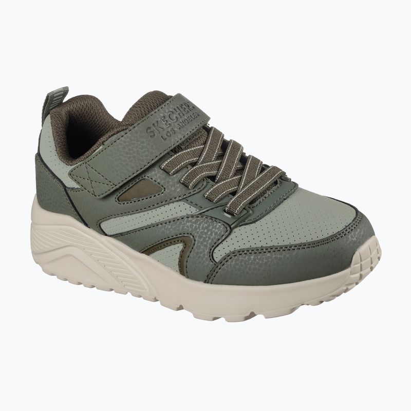 Детски обувки SKECHERS Uno Lite Echo Surge olive 8