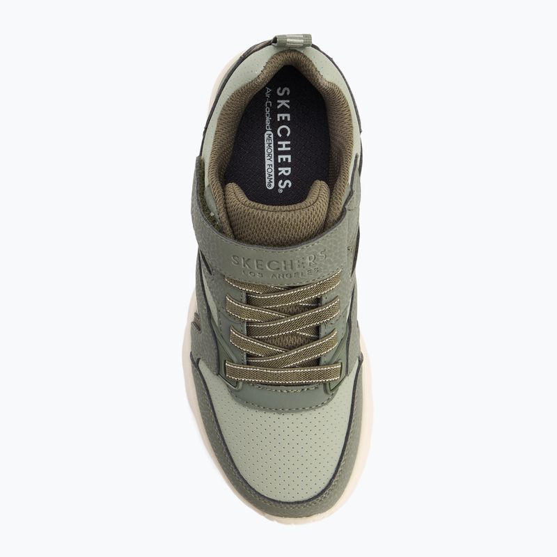 Детски обувки SKECHERS Uno Lite Echo Surge olive 5