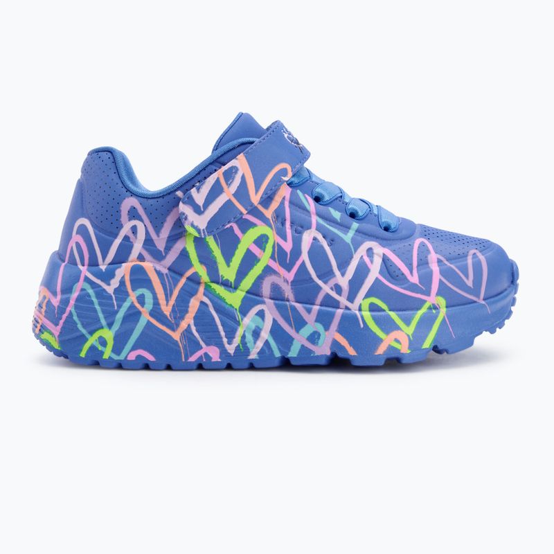 Детски обувки SKECHERS Uno Lite Love Levitate blue/multi 2