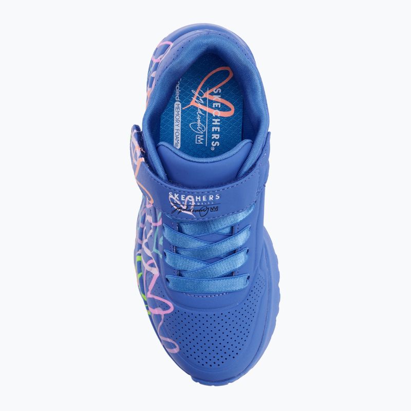 Детски обувки SKECHERS Uno Lite Love Levitate blue/multi 5