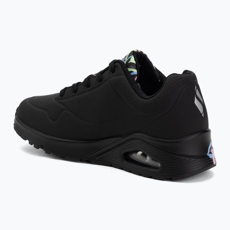 Дамски обувки SKECHERS JGoldcrown Uno Spread The Love black 3