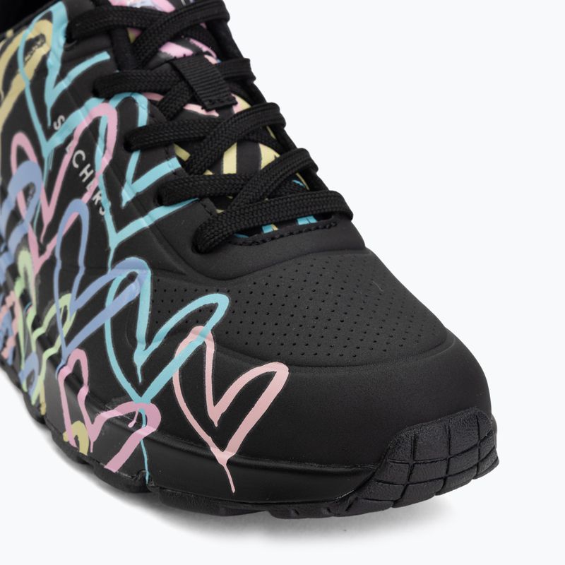 Дамски обувки SKECHERS JGoldcrown Uno Spread The Love black 7